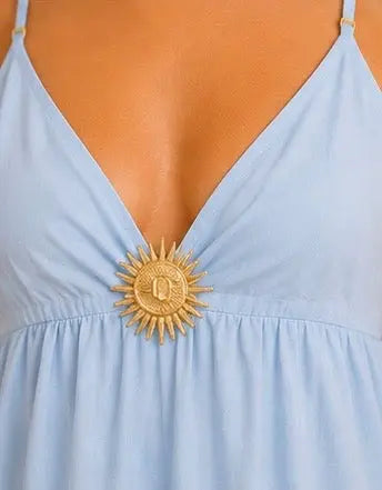 Robe longue bijou soleil - Taille unique (34 à 42) My Sweet Closet