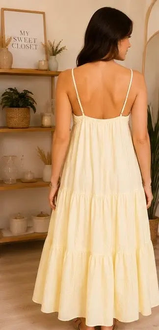 Robe longue bijou soleil - Taille unique (34 à 42) My Sweet Closet